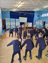 The Dairy Council came to SJB.